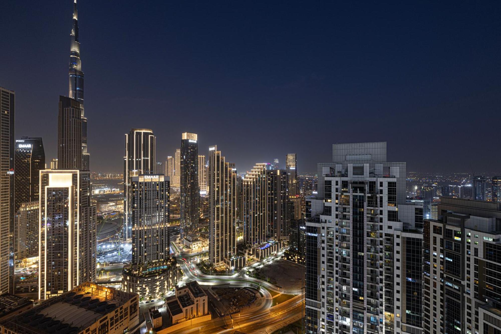 Апартаменти 64Th Floor Highest Downtown Infinity Pool Burj Khalifa View Дубай Екстер'єр фото
