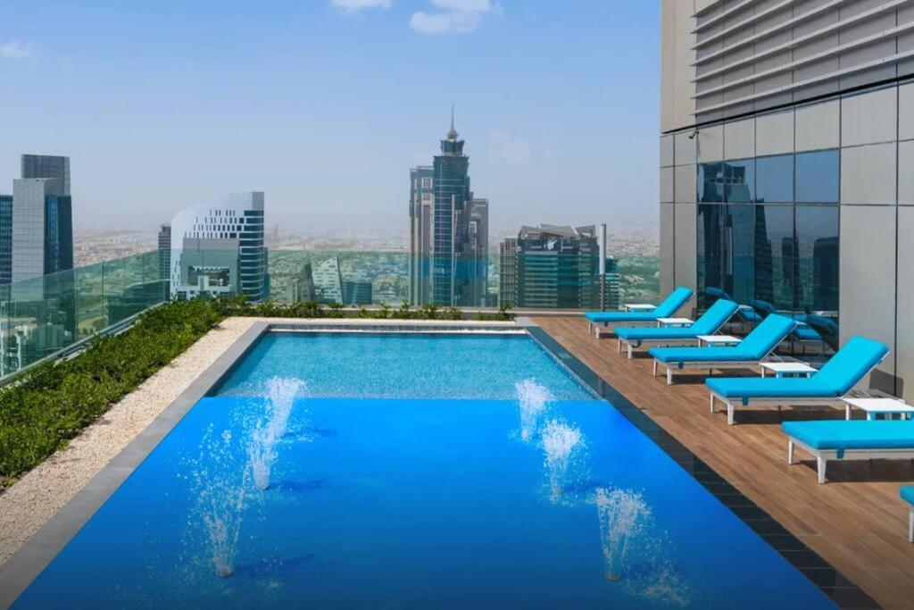 Апартаменти 64Th Floor Highest Downtown Infinity Pool Burj Khalifa View Дубай Екстер'єр фото